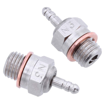 Hobbypark Hot Glow Plugs N3 Super Duty Spark Engine Parts For Rc Nitro Car (Pack Of 5)
