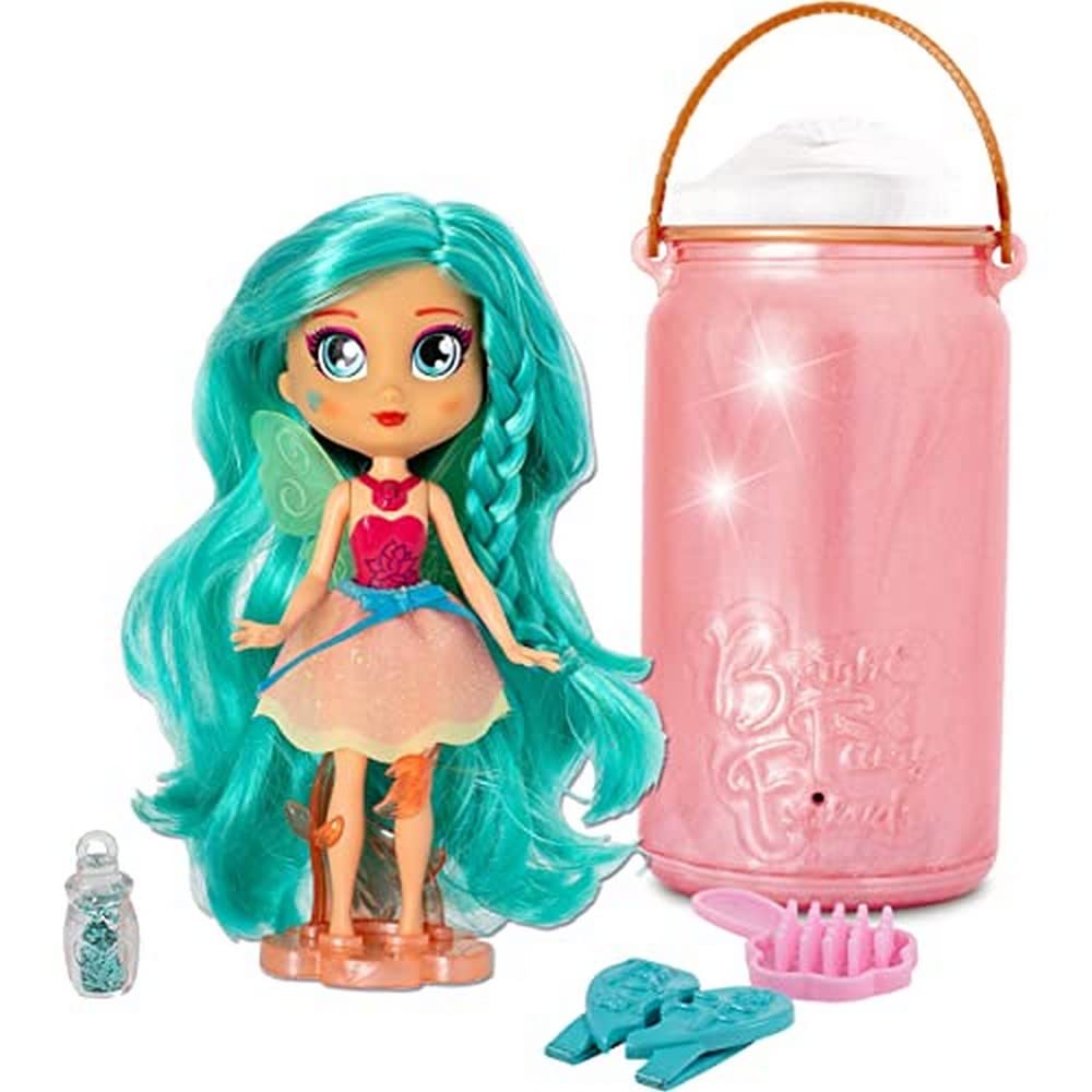 Bright Fairy Friends Bff Doll With Night Light & Multi-Colored Fairy Lights | Collectible Dolls For Girls Age 3