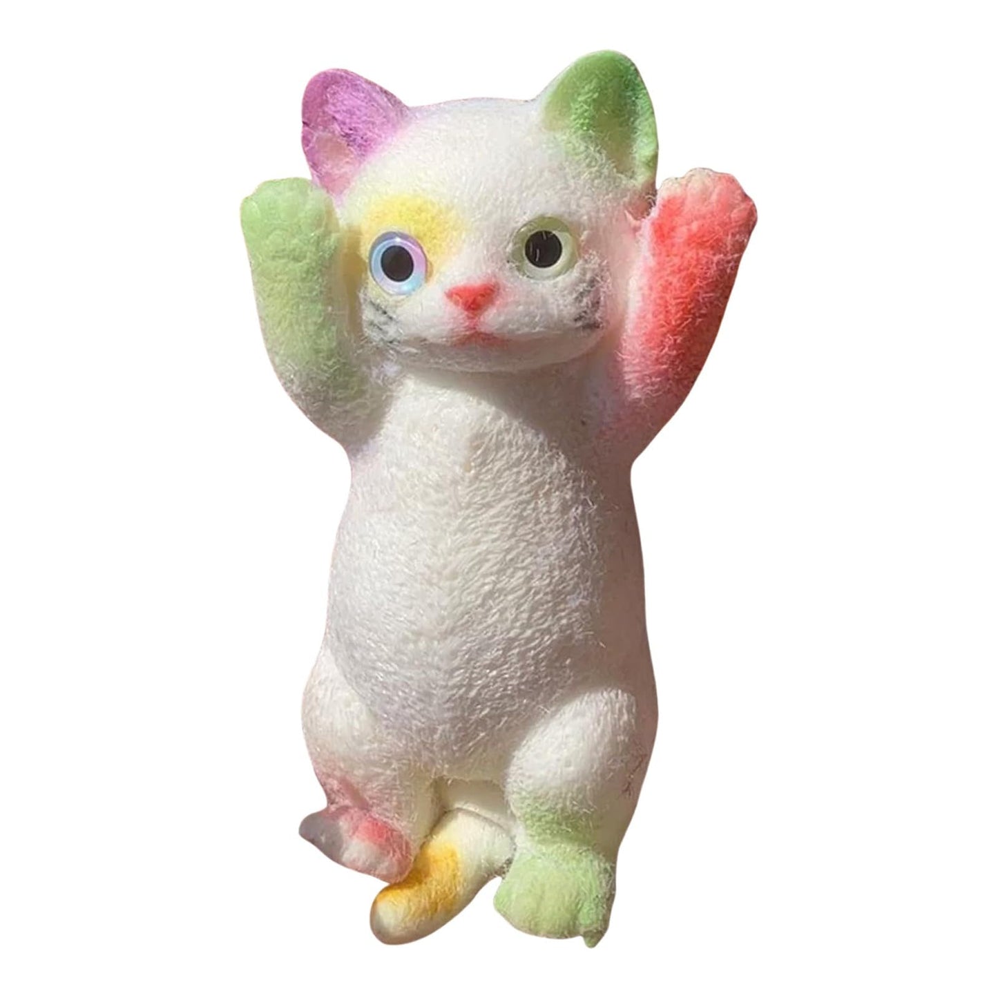 Cat Sticky Squishy Toys,Cute Cat Squishies Squeeze Soft Cat Squishies Relax Sensory,Squeeze Toy Gifts For Christmas Birthday Hol