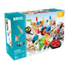 Brio Builder 34587 Construction Set - 136-Piece Stem Toy With Wood And Plastic For Kids | Enhances Creative Skills | Safety Tested | Age 3 And Up