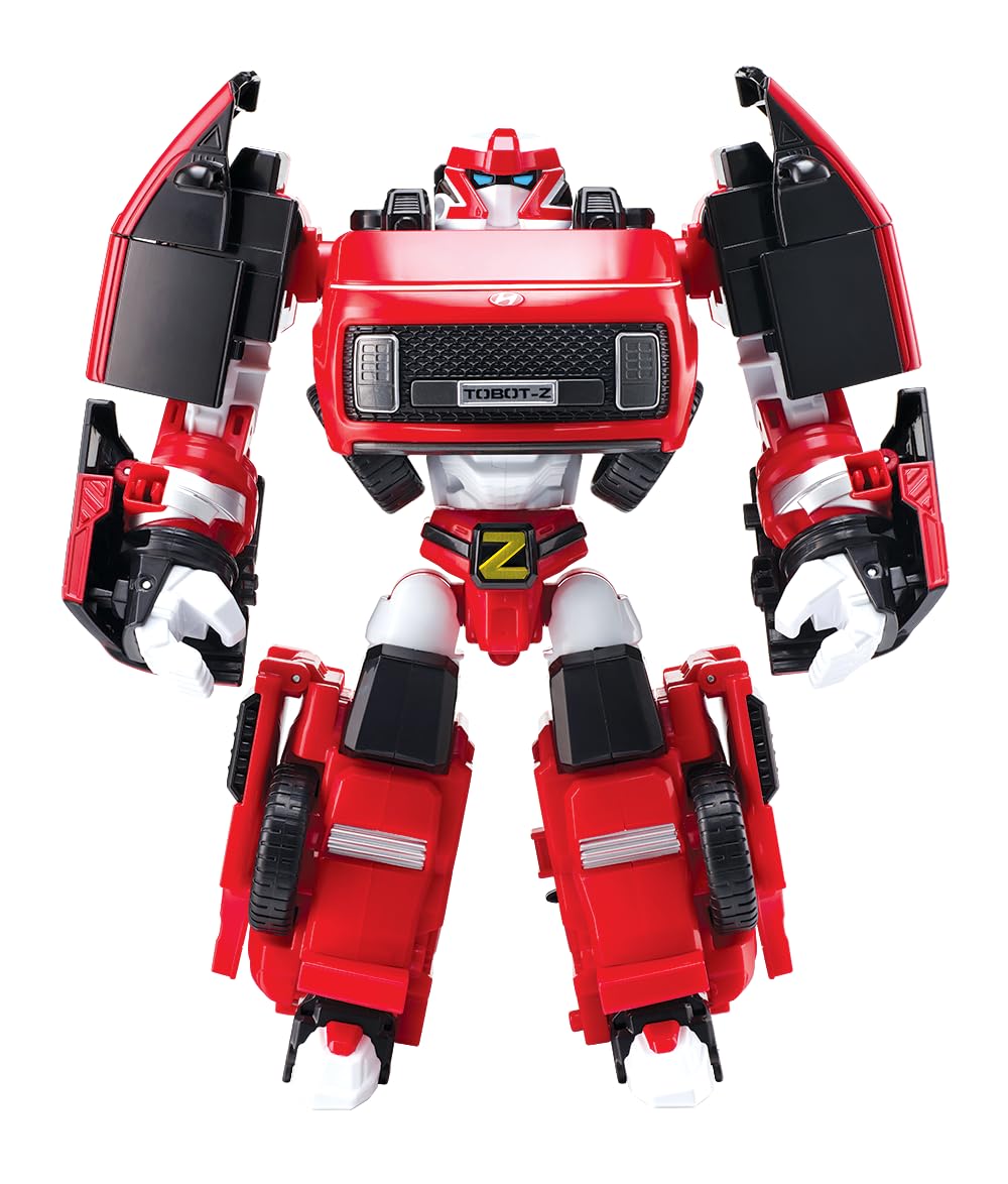 New Tobot, Tobot Z, Youngtoys Transforming Collectible Vehicle To Robot, Heroes Animation Character Toys For Kids 3 And Up Trans