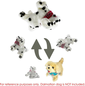 Flip Over Puppy Toy – Interactive Battery Powered Flipping Dog That Somersaults, Walks, Sits & Barks | Realistic Moving Plush Toy Puppy For Toddlers & Kids | Premium Quality - Soft Dark Brown Fur