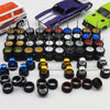 Mixed 10 Set 1/64 Wheels And Tires (10 Mixed Replaceable Tires)