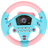 TOYANDONA Steering Wheel Toy Plastic Toy Steering Wheel for Kids Simulated Driving Controller with Light and Music Electric Soun