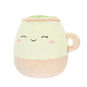 Squishmallows 19cm Rosemund The Matcha Latte Plush - Ultra Soft Polyester, Cute Green Color, Model SQCR04121