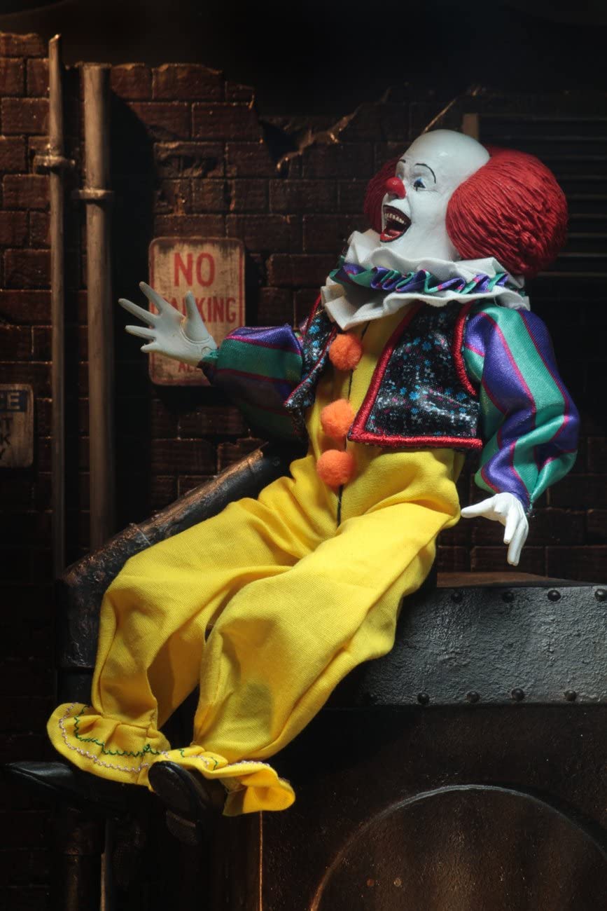 Neca It 1990 Pennywise 8In Retro Af