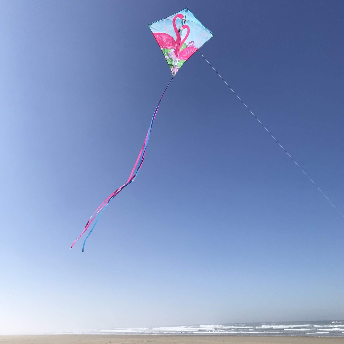 In The Breeze 3292 - Flamingo 30 Inch Diamond Kite - Fun, Easy Flying Kite