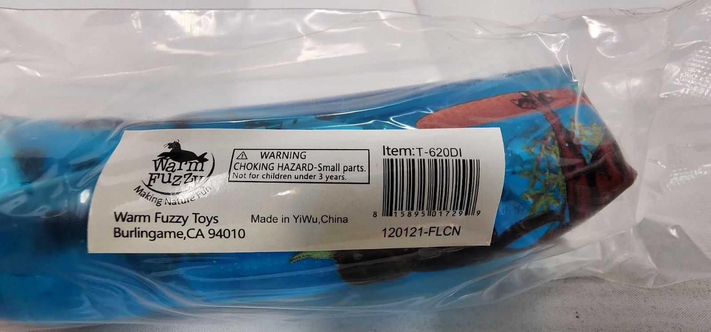 Warm Fuzzy Toys - Water Wigglers Sensory Toys - Sensory Tubes - Squishy Sensory Water Wiggler Toy - Fidget Toys For Birthday, Party Favor, Prize Box, Pta Carnival Or School Fundraisers - Dinosaur