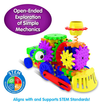 The Learning Journey: Techno Gears Stem Construction Set - Dizzy Droid (60+ Pieces) - Award-Winning Learning Toys & Gifts For Bo