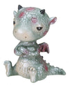 SUMMIT COLLECTION Sulky Baby Dragon Figurine Display - Tan Resin Model SS-Y-7880