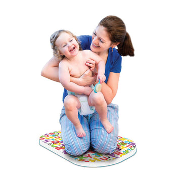Tcg Toys Gelli Mat - Neutral Fun Alphabet Bathtub Knee Rest - Provides Cushion For Your Knees While Bathing Your Little One. Bri