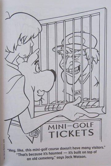 Scooby Doo Gigantic 192 Page Coloring Book with Bonus Stand-Up Characters on Back,Large. (Large)