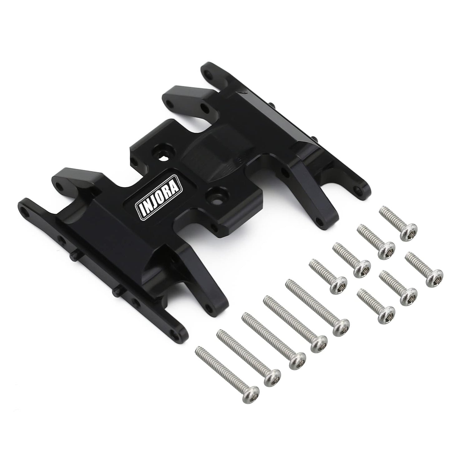 INJORA RC Skid Plate for Axial SCX24 Bronco Gladiator Deadbolt C10 Upgrades Parts 1/24 RC Crawler(Black