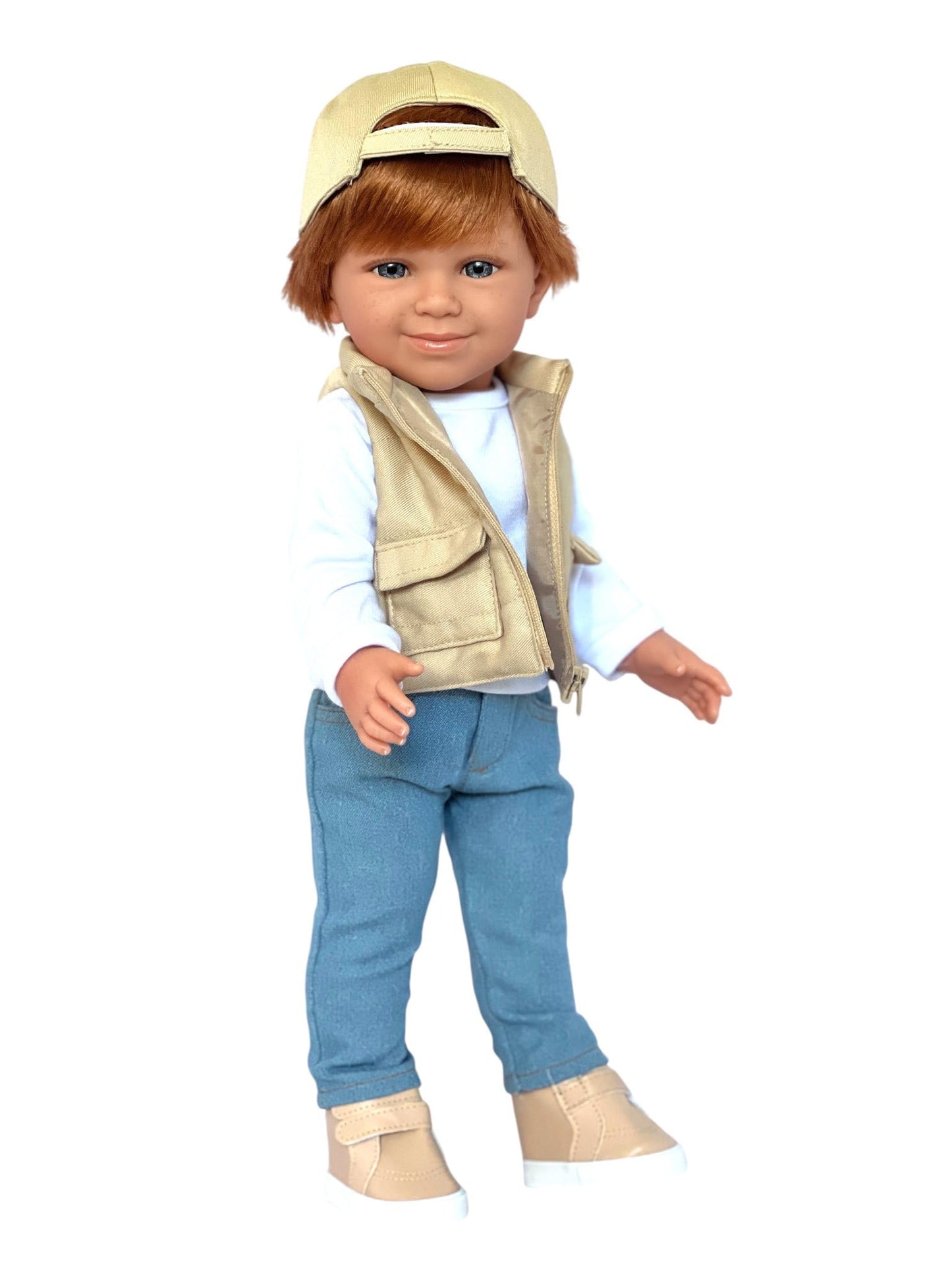 Kennedy And Friends 18 Inch Fashion Dolls- Tilt And Pose Feature And All Vinyl (F0-Jvn)