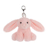Apricot Lamb Cute Toys Plush Pink Bunny Rabbit Stuffed Animal Soft Keychain For Kids Bag, Purse, Backpack, Handbag (Pink Bunny,4.7 Inches)