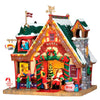 Lemax Santa'S Cabin, With 4.5V Adaptor #35554
