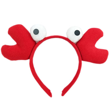 Tikson 2 Pieces Halloween Kids Crab Lobster Sebastian Costume Headband And Tutu Red