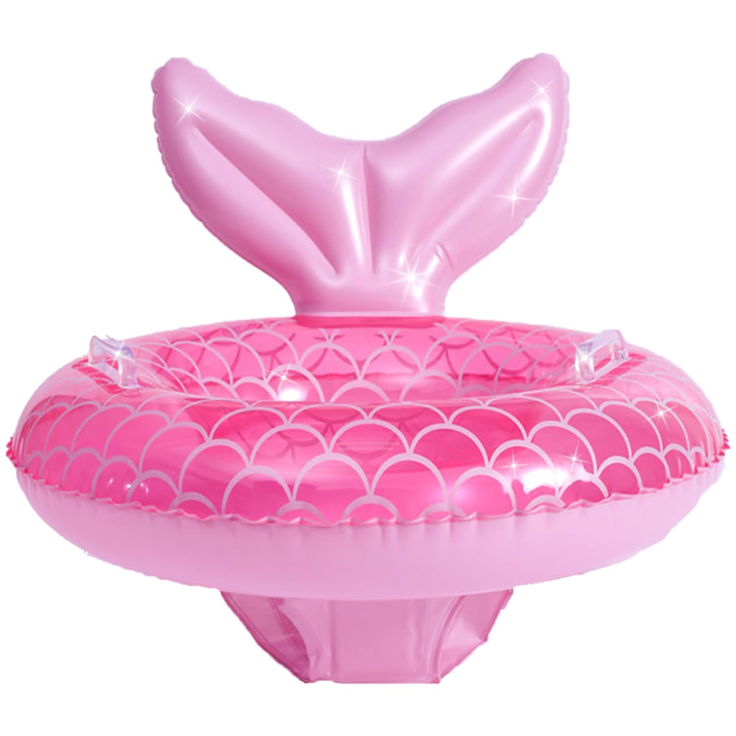 Zeyglxc 2023 New Mermaid Baby Swimming Pool Floats 6-48 Months,Inflatable Pool Swim Ring With Seat And Handle For Babies Toddler