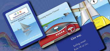 Nautical Flashcards - Rules Of The Road (Colregs) For Boating And Sailing