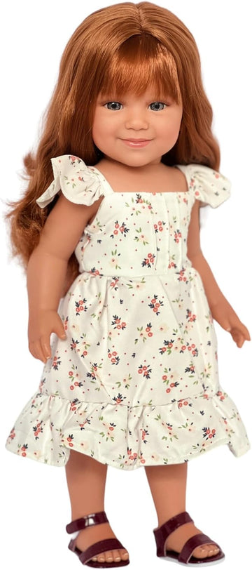 Kennedy And Friends 18 Inch Fashion Dolls- Tilt And Pose Feature And All Vinyl (F01-Rbrs)
