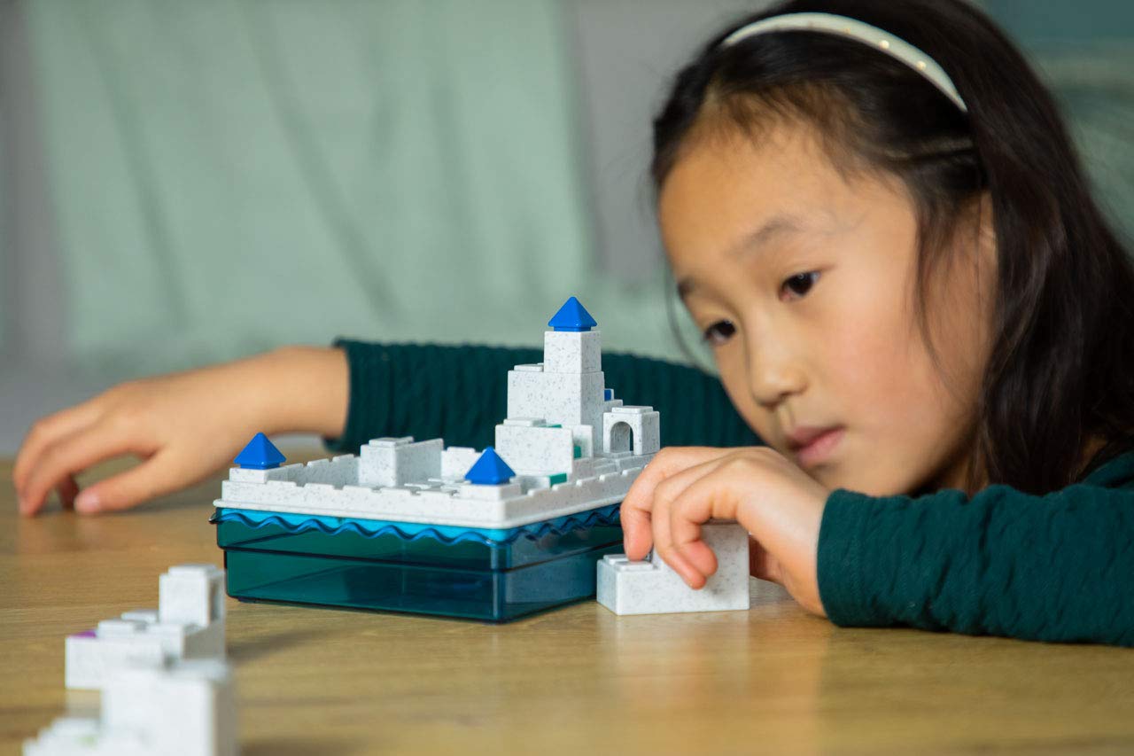 Smartgames Atlantis Escape; A 3D Path-Building Travel Game For Kids And Adults, A Stem Focused Cognitive Skill-Building Brain Game - Brain Teaser For Ages 8 & Up, 60 Challenges.