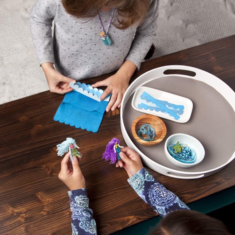 Craft-tastic - I Love Mermaids Kit - Craft Kit Includes 6 Mermaid-Themed Projects