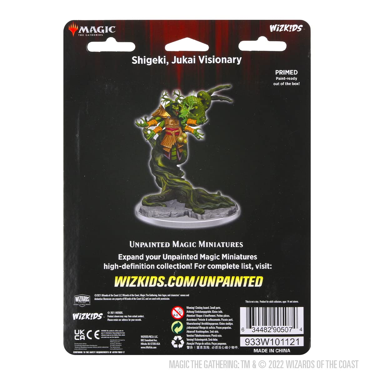 Magic: The Gathering Unpainted Miniatures - Shigeki, Jukai Visionary
