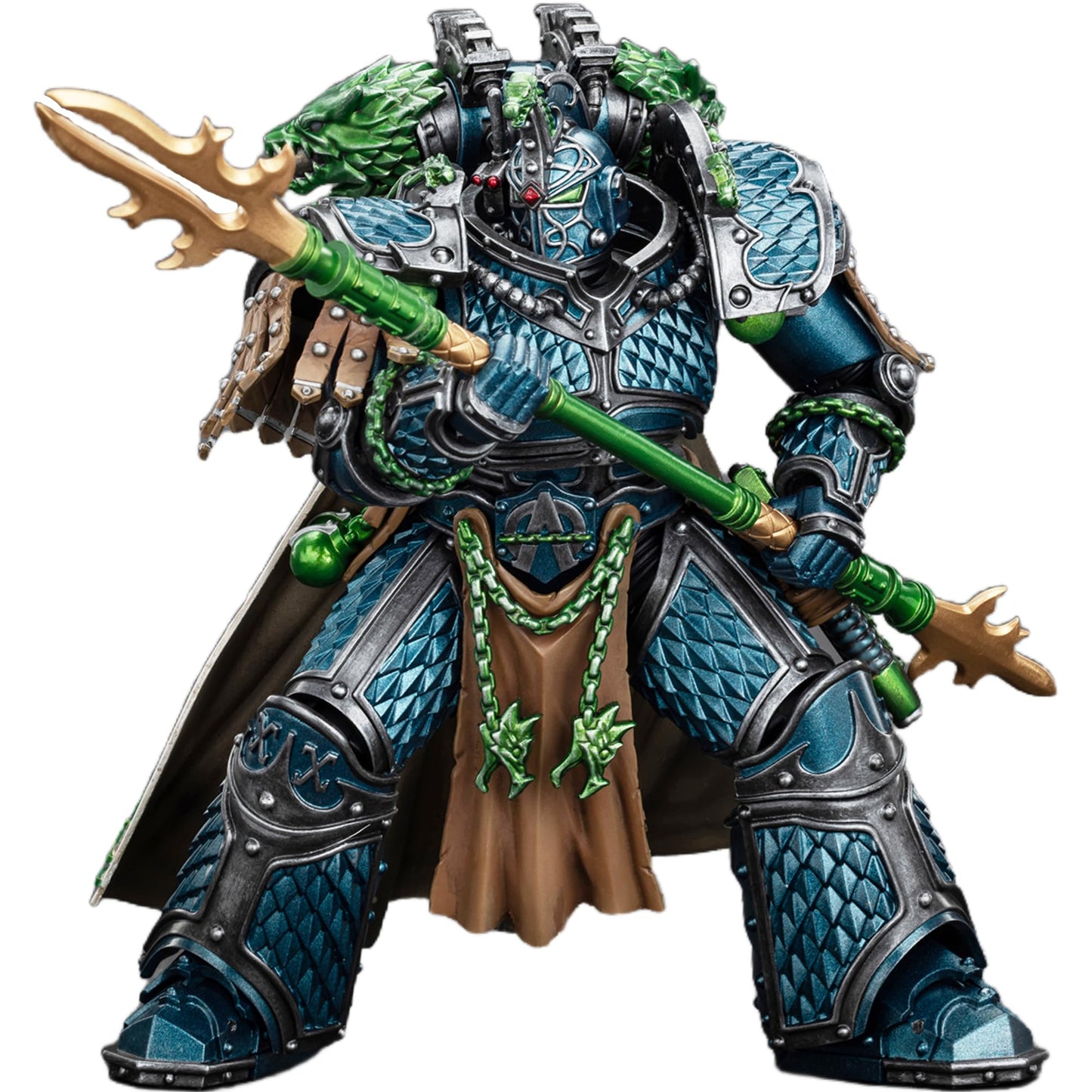 Beerise Joytoy 1/18 Action Figures - Warhammer The Horus Heresy Alpha Legion Alpharius Primarch Of The Xxth Legion - 7,Collectio