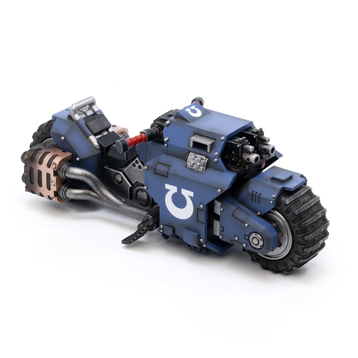 JOYTOY Action Figures Warhammer 40K Space Marines 1/18 Movable Model Collectible Figurine Ages 15+ (Ultramarines Outriders)