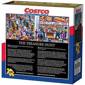 D·O·W·D·L·E 500 Piece Costco Exclusive Puzzle - Plastic Material, Engaging Artwork