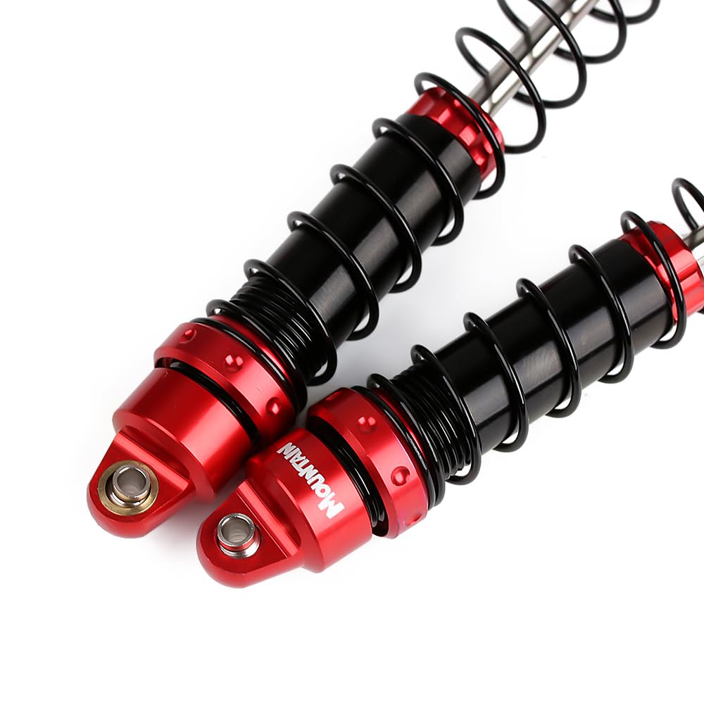 INJORA RC Shock Absorber Set 4pcs RC Dampers for 1/10 RC Crawler Axial SCX10 90046 AXI231017 TRX-4 D90 (120mm)