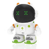KaeKid Voice Control Robot Toy for Kids, Interactive Astronaut with Touch Sensor, Singing & Dancing, Green Orange