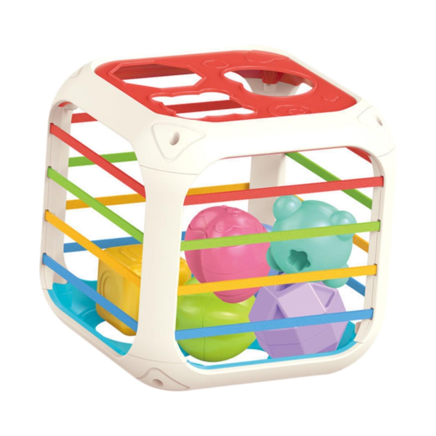 Styleheaven Activity Cube Bin Portable Funny Early Learning Toys For Travel Bedroom Boys