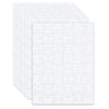 8 Sheets Blank Puzzles for Kids 5.9 x 7.9 Inch / 15x20cm Blank Puzzles 48 Piece Blank Jigsaw Puzzle Paintable Puzzle All White Puzzles for Kids Birthday Activity Party DIY Craft
