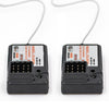 Sunydog Rc Receiver,2Pcs Fs-Gr3E Afhds 2.4G 3Ch Receiver For Fs-Gt2 Fs-Gt2B Fs-Gt3B Fs-Gt3C Fz-It4S Rc Car Boat