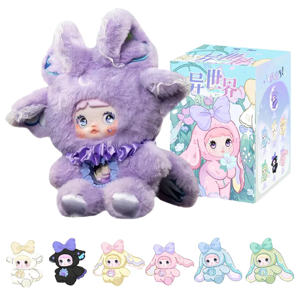 REIVIVORA Nommi v6 Fantasy World Series Plush Blind Box 1PC (1 of 7 Possible Styles) Cute Figures Collectible Toys Birthday Gift
