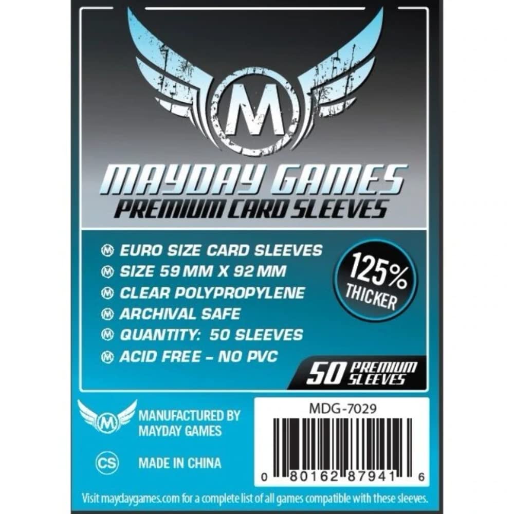 Mayday Games enhanced Card Sleeves 50 pcs
