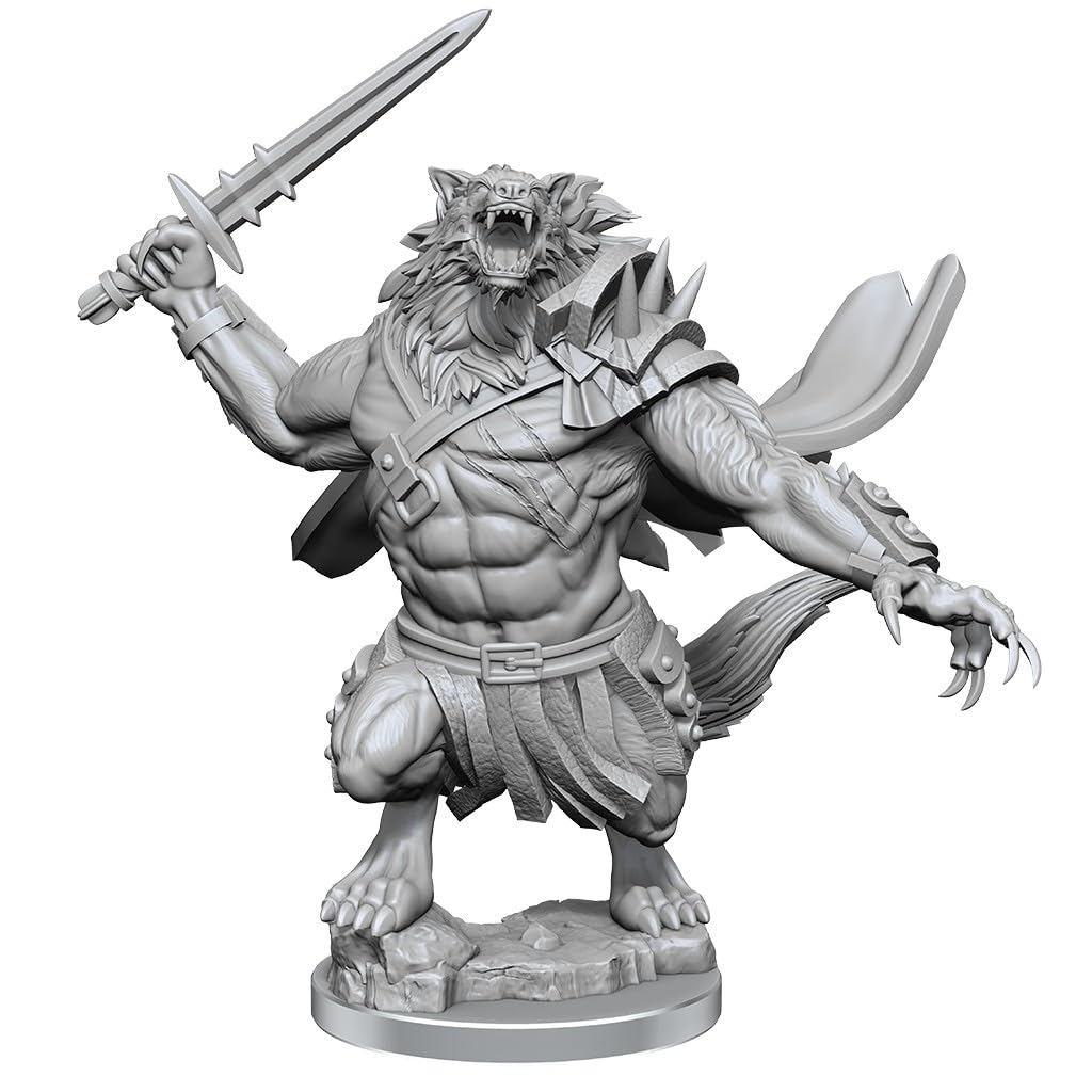 Magic: The Gathering Unpainted Miniatures - Arlinn Kord & Tovolar