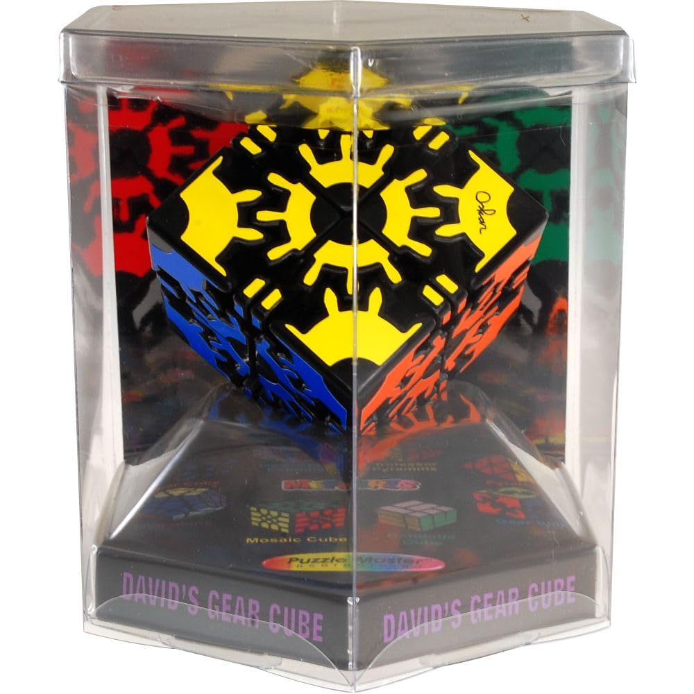 Meffert'S David'S Gear Cube - Black Body