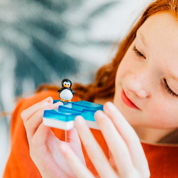 SmartGames Penguins on Ice - A Sliding Cognitive Skill-Building Puzzle Game for Ages 6 - mature-themed