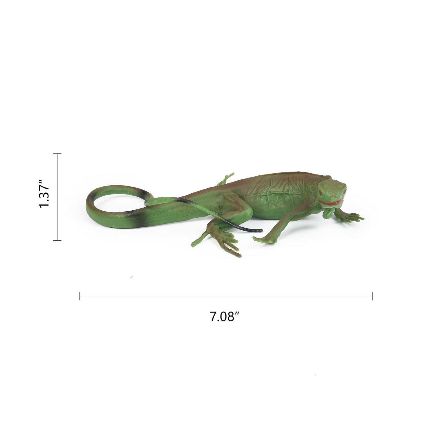 Uandme 8Pcs Lizard Animal Figurines Realistic Reptile Animal Figures Chameleon Prank Props Scary Toy Playset Wilde Life Creature