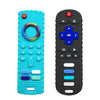 Ersihua 2-Pack Silicone Baby Teething Toys, Tv Remote Teethers For 18 Months Infant, Fire Tv Remote Shape Toddlers Silicone Teet