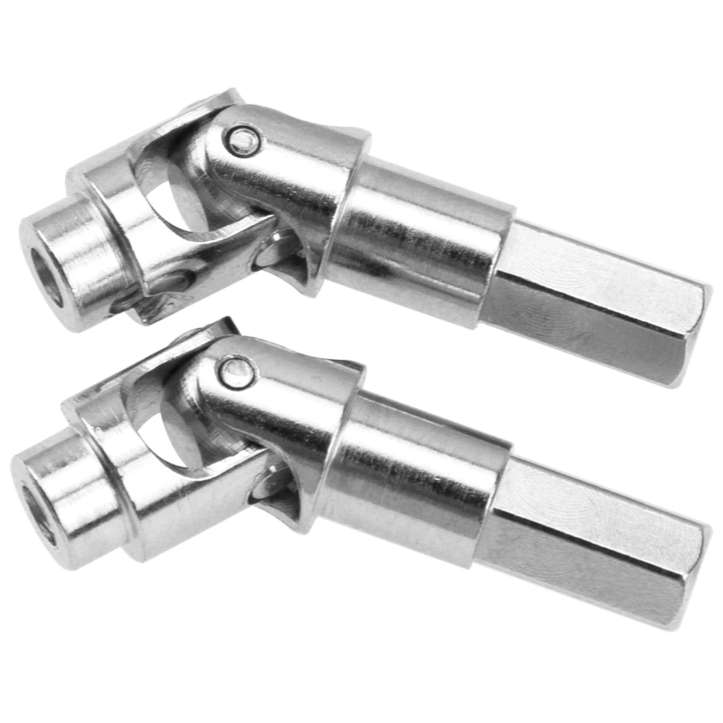 Vgoohobby 2Pack Universal Steering Joint Drive Shaft Front Axle Dogbone Compatible with WPL C14 C24 C34 B24 B36 MN Model D90 D91