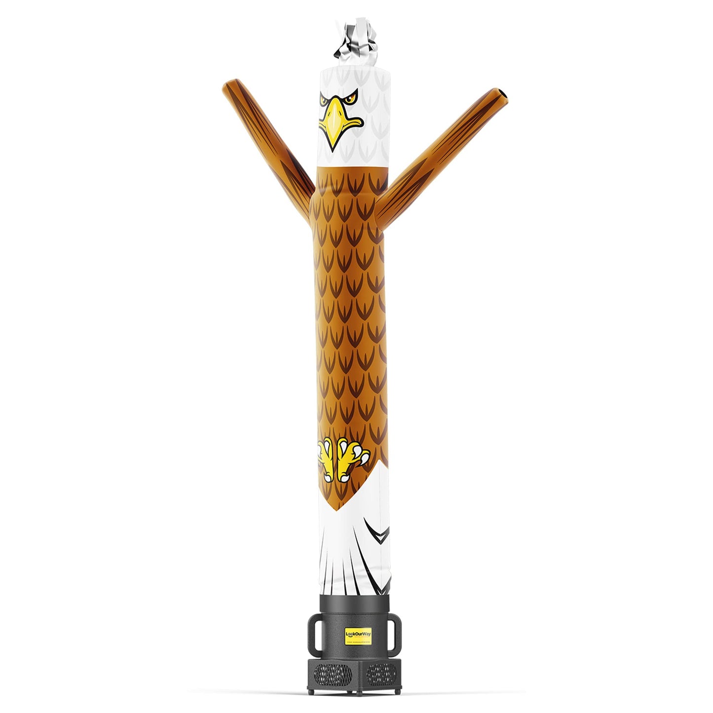 LookOurWay Air Dancers Inflatable Tube Man Set - 7ft Tall Wacky Waving Inflatable Dancing Tube Guy with Weather Resistant Blower - Mascot Character Animal Themed - Eagle