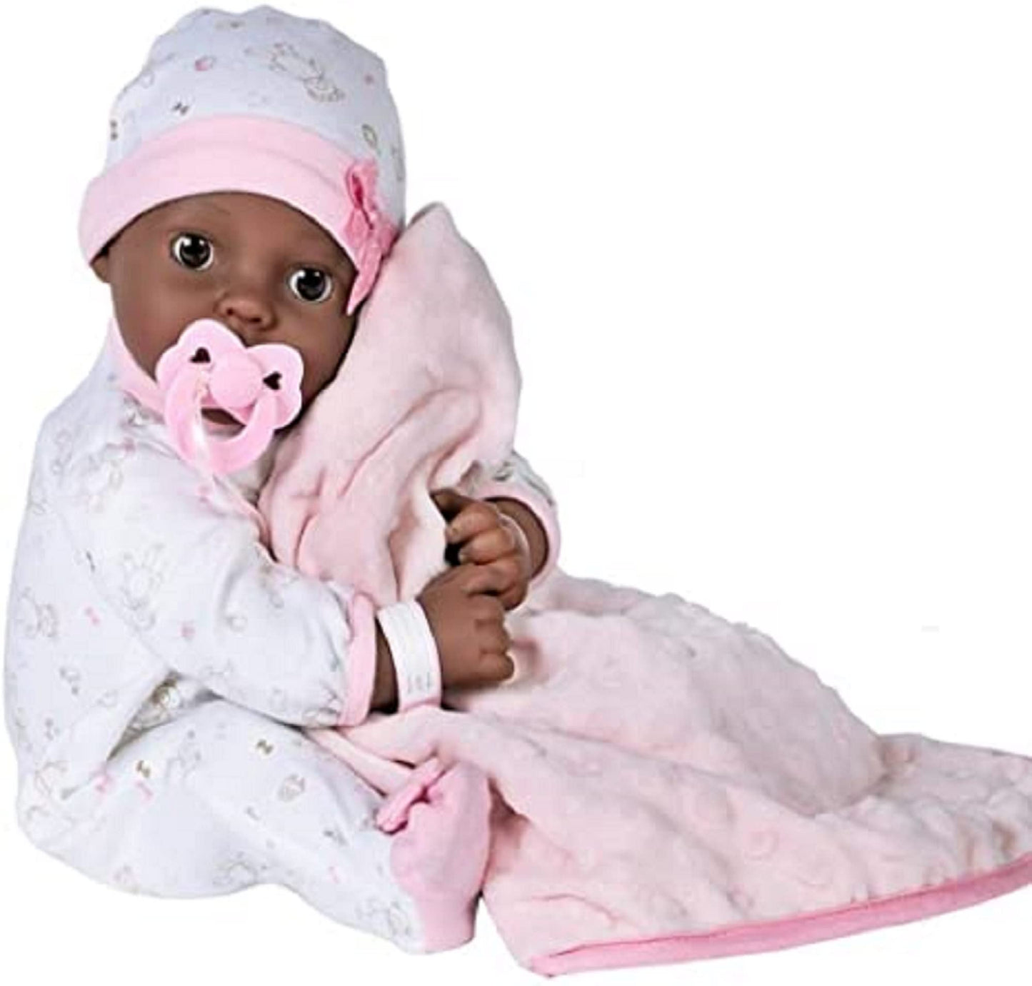 Adora Realistic Adoption Doll Joy, 16 Adorable Doll with 9-Piece Accessories includes Pacifier, Hospital Bracelet, Disposable