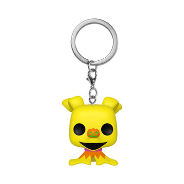 Funko Pop! Keychain: The Nightmare Before Christmas - Zero (Blacklight)