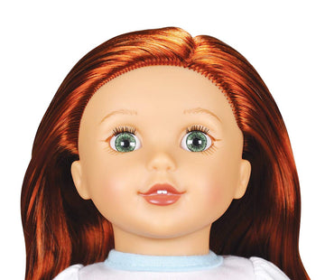 Bumbleberry Girls Travel Set - Cassidy, Auburn, 15 Inches, Lt15031