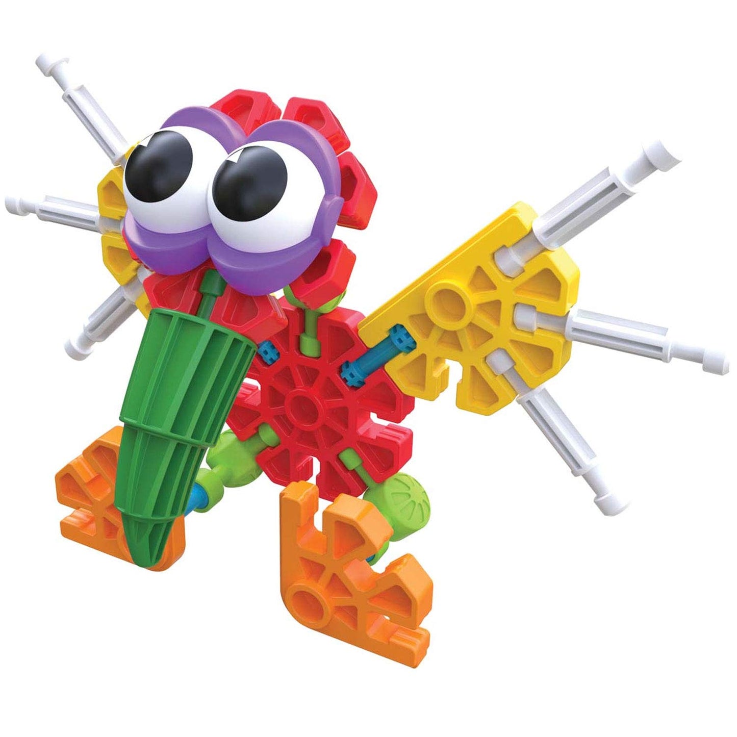 Kid K'Nex - Budding Builders Set ‚ 100 Pieces, Preschool Stem Building, Kid Construction Set, Creative Play ‚ Ages 3+