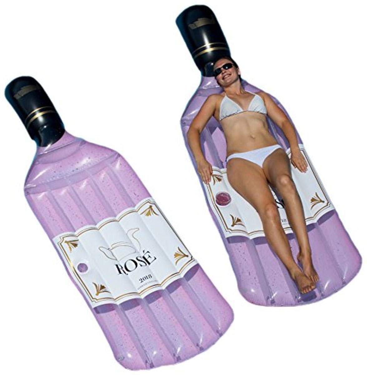 Swimline Bottle Of Rose Swimming Pool Float, 2-Pack