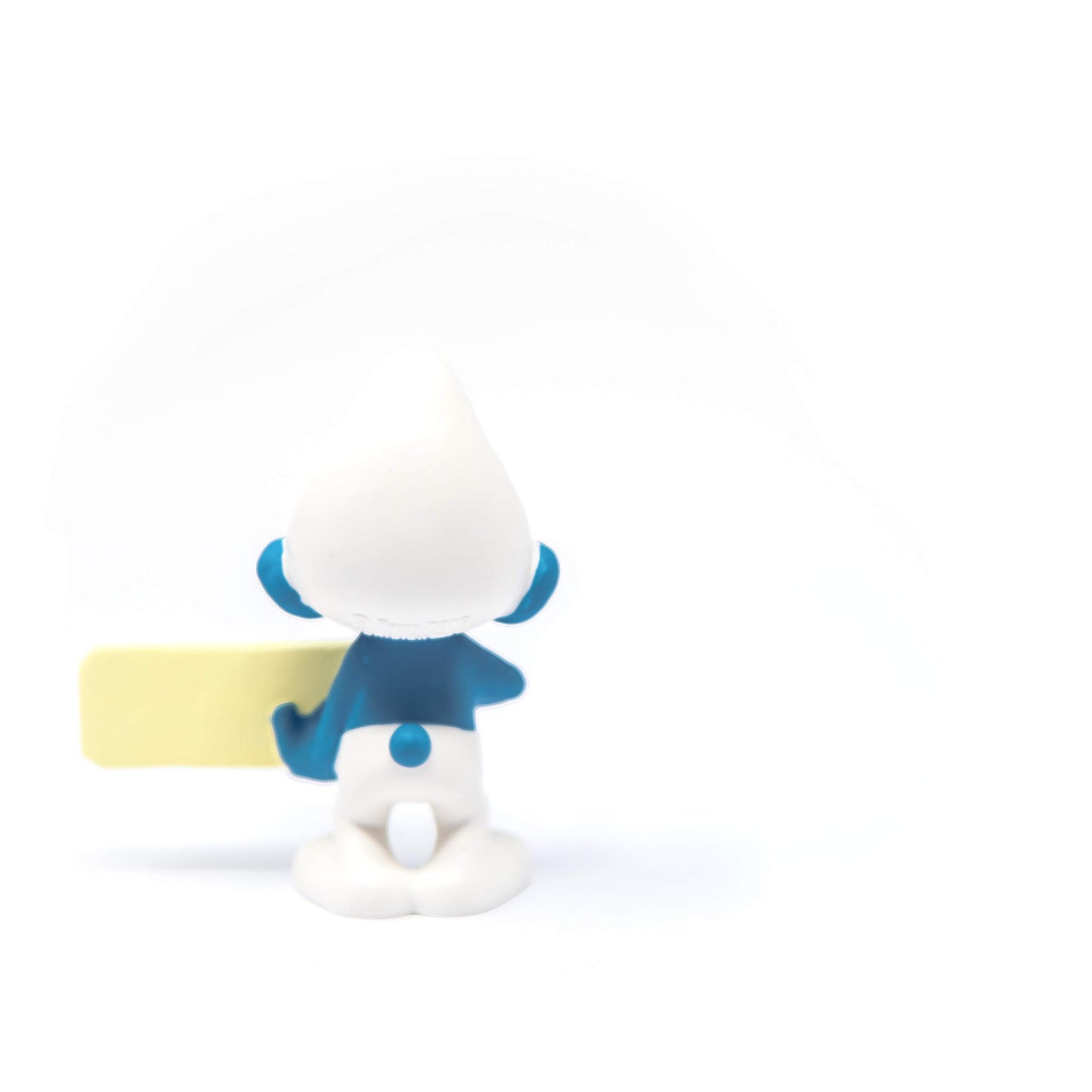 Schleich Smurfs, Collectible Retro Cartoon Toys For Boys And Girls, Smurf With Sign Toy Figurine, Ages 3+